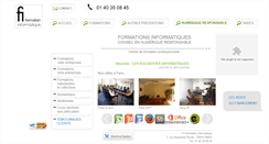 Desktop Screenshot of fi-formationinformatique.com